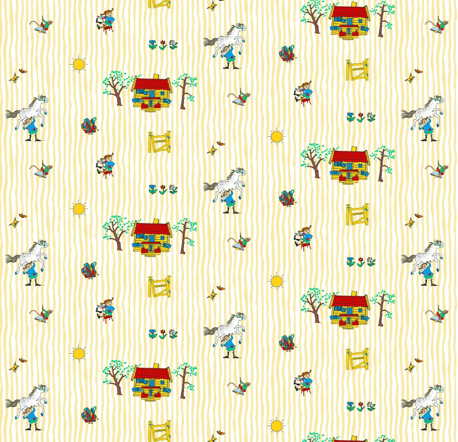 Tyger med Astrid Lindgren-mönster – skapa ett hem (och plagg) med sagokänsla