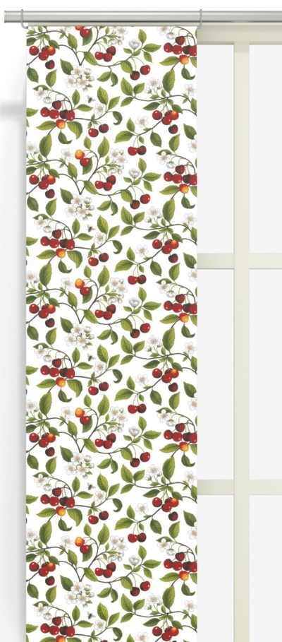 Körsbärsdalen naturvit panellängd 2-pack