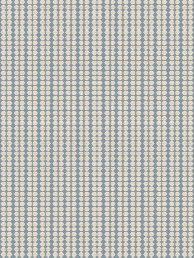 Berså blå/beige tyg metervara